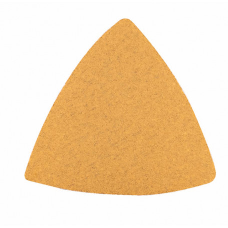 Feuilles abrasives P80 pour patin 80x80 mm / emballé par 10 pcs