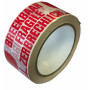 Tape d'emballage PVC avec impression "FRAGILE" - 50 mm x 66 m