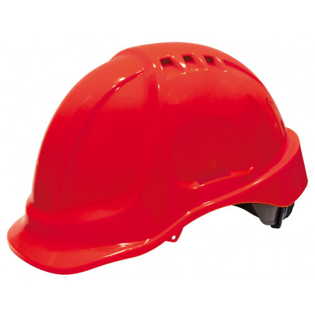 Casque de sécurité turn-lock - ROUGE