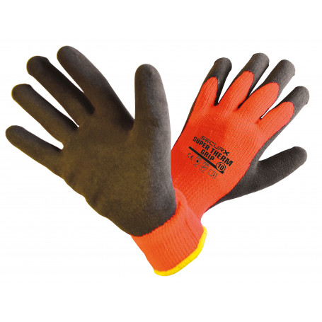 Gants de sécurité - latex/acrylic - SUPER THERM GRIP / 9