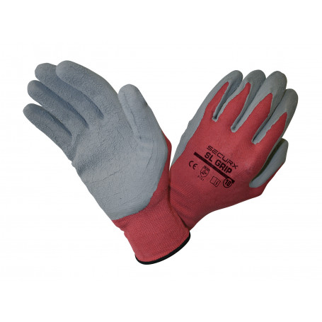 Gants de sécurité - latex/nylon - SL GRIP / 9 (Ex. PC 8896)