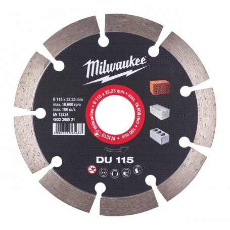 Disques Diamant DU - DU 115 mm - 1 pc