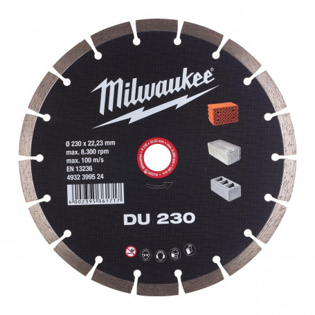 Disques Diamant DU - DU 230 mm - 1 pc