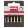 Set de 5 embouts "Top Five" - ZrN-Torsion - TX 10 - 25 mm - prix par set