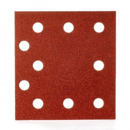 Feuilles abrasives pour ponceuse orbitale 115 x 107 mm - 115 x 107 GR 80 - 10 pcs