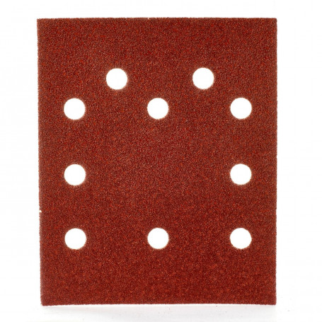 Feuilles abrasives pour ponceuse orbitale 115 x  140 mm - 115 x 140 GR 60 - 10 pcs