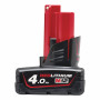 M12 Batterie Red Lithium  4.0 A.h - M12 B4