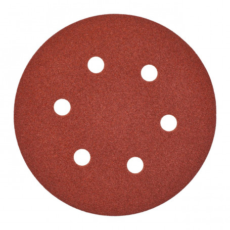 Disques abrasives pour Ponceuse orbitale ø 150 mm - 6 trous - 150 mm H and L GR 80 - 5 pcs