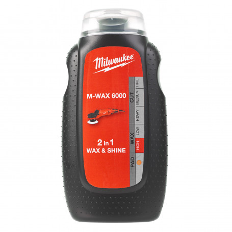 Accessoires - polissage 125 mm Ø auto agrippant - Polish M-Wax 6000 (250 ml)