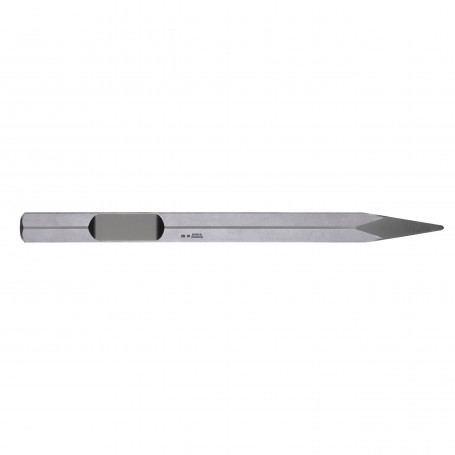 Burin pic K-Hex  28 mm - 28 mm K-Hex Pointed Chisel 400 mm -1 pc