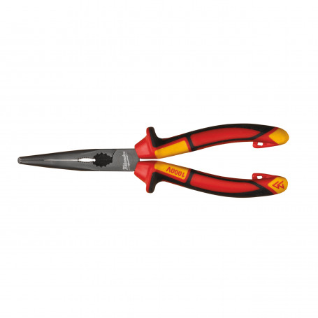 Pince à bec long - VDE Long 45 deg. Round Nose Pliers 205mm