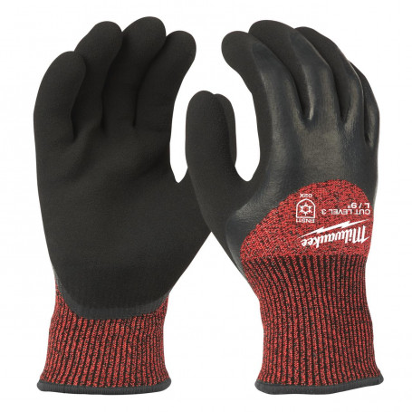 Gants d'Hiver Anti Coupure Niveau 3 - Winter Gloves Cut Level 3 -L/9 -1pc