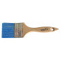 Brosse plate 25 mm, fibre PE bleu MIX - acryl