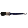 Brosse ronde Ø 8 mm, pure soie noire