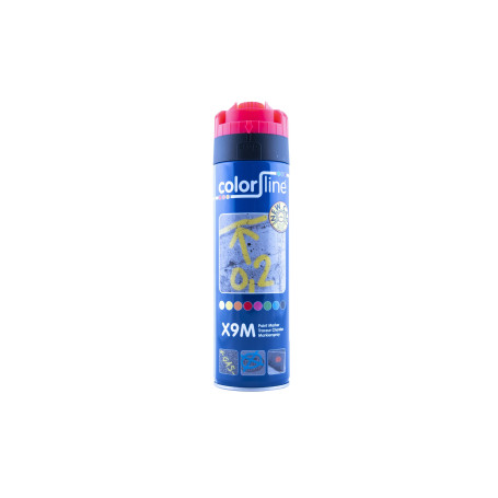 X9M Paint Marker - 500 ml - FLUO ROUGE