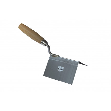 Truelle d'angle Inox angle extérieur 110 x 75 x 75 mm