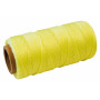 Ficelle de maçon 1 mm x 100 m - POLYPROPYLÈNE - jaune fluo