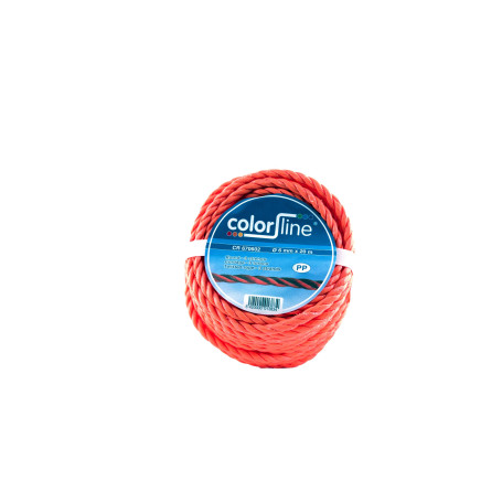 Cordage PP Polypropylène 6 mm x 20 m