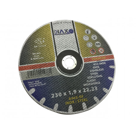 Disque abrasif INOX Ø 230 x 1,9 mm 46X-BF / Premium Construction