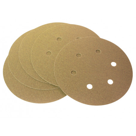 Papier abrasif velcro plaques platre diam. 225 mm, grain P80 (prix par 25 pcs.)