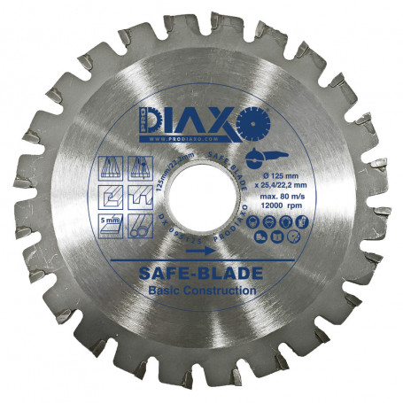 Lames de scries "SAFE-BLADE" pour le bois - Basic Construction