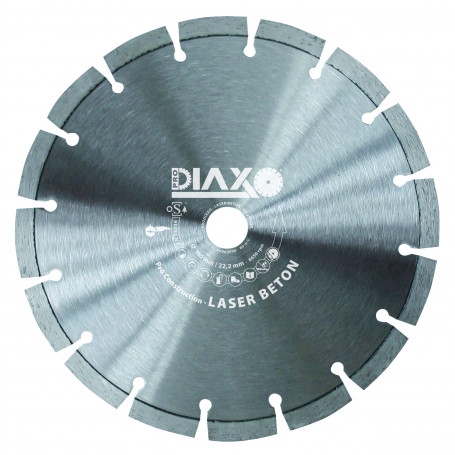 Disque diamanté LASER BETON - 150 x 22,2 mm - Pro Construction