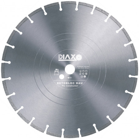 Disque diamanté BETOBLOC BAU - 600 x 30,0 mm - Pro Construction