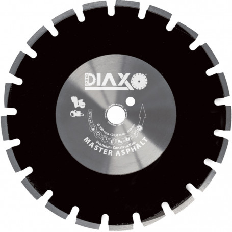 Disque diamanté MASTER ASPHALT - 300 x 25,4 mm - Premium Construction