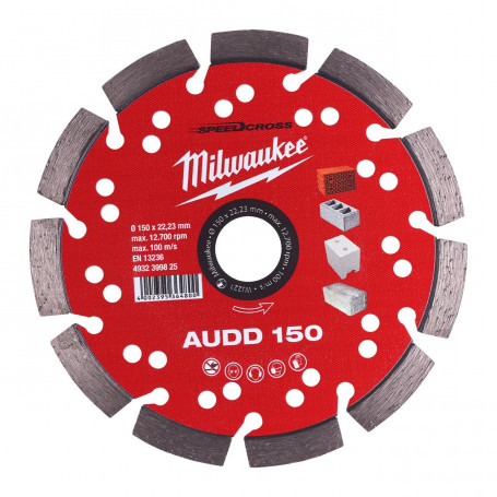 Speedcross AUDD  - AUDD 150 mm - 1 pc