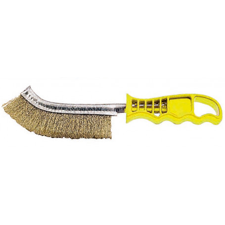 Brosse à main ''SPID'' Messing , 260 mm , draad 0,3mm