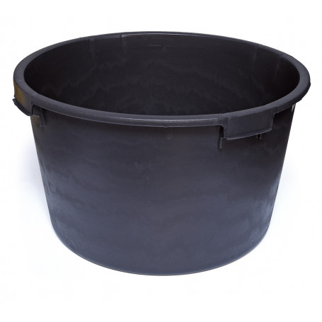 Cuvelle à mortier - PE  120 L - noir