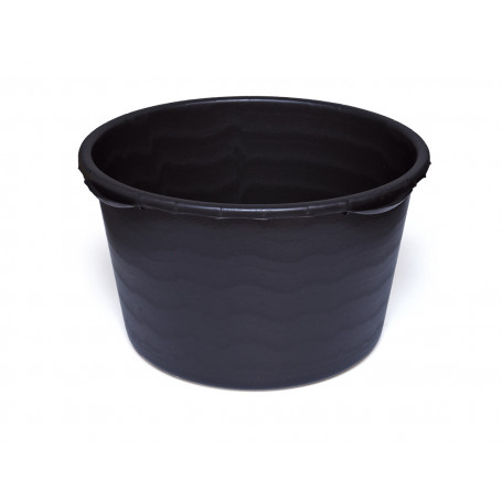 Cuvelle à mortier - PE  60 L - noir