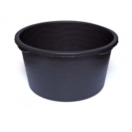 Cuvelle à mortier - PE  90 L - noir