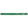 Crayon de maçon "type 219", forme ovale, laqué vert - 24 cm - par pc