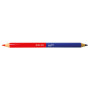 DUO MARKER "DUO 425" 50% rouge / 50% bleu - Ø 10 mm x 17,5 cm - par pc