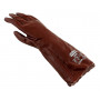 Gants PVC sur support cotton 40cm / taille 10