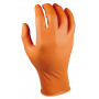 GRIPPAZ nitrile orange - taille 9 / blister par 10 pcs.