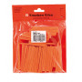 Cales biseauté 8 x 40 x 80 mm - par 30 pcs - orange