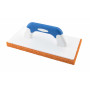 Plâtoir SOFT-GRIP 280 x 140 x 17 mm avec semelle caoutchouc spongieux orange