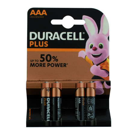 Pile Duracell "Plus Power"-  type AAA / LR03