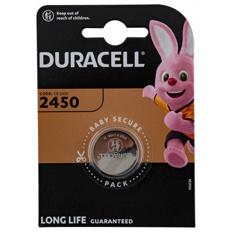 Pile Duracell "Electronics" - type CR-2450