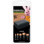 Chargeur Duracell "Hi-Speed" pour piles AA-, AAA-, C, D, et 9V NiMH - temps de charge 1 h