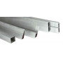 Règle biseauté en aluminium EXTRA PRO - 1,8 mm / 200 cm