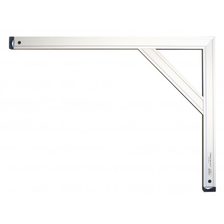 Equerre de maçon en profilé alu avec support  - 800 x 600 mm